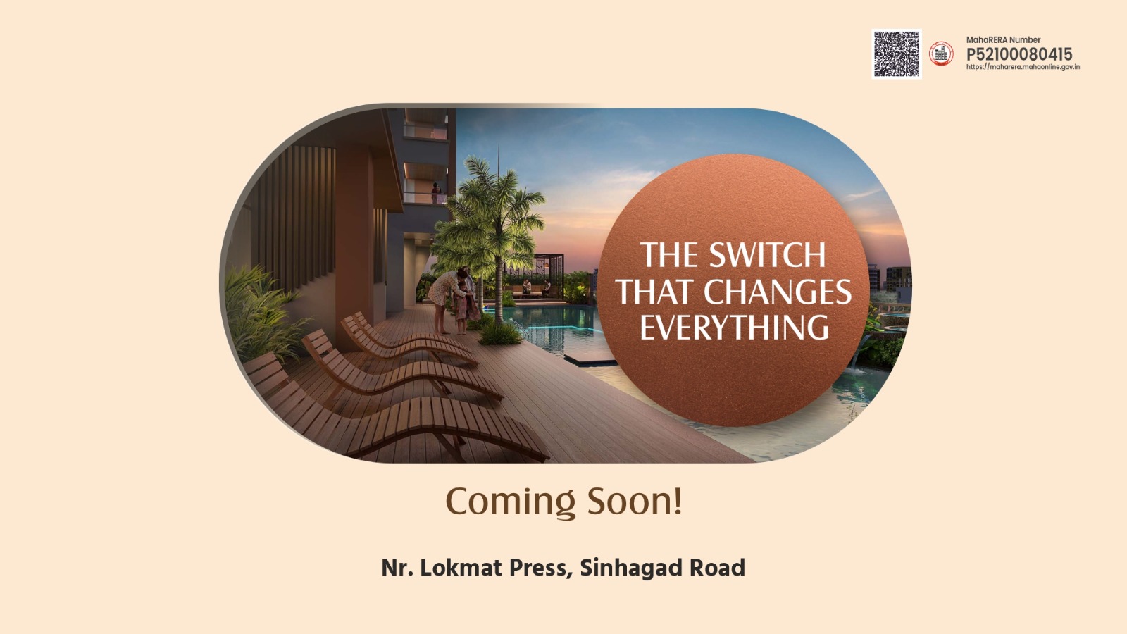 Nr. Lokmat Press, Sinhgad Road